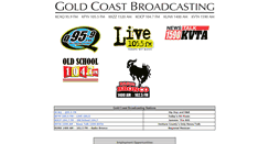 Desktop Screenshot of goldcoastbroadcasting.com
